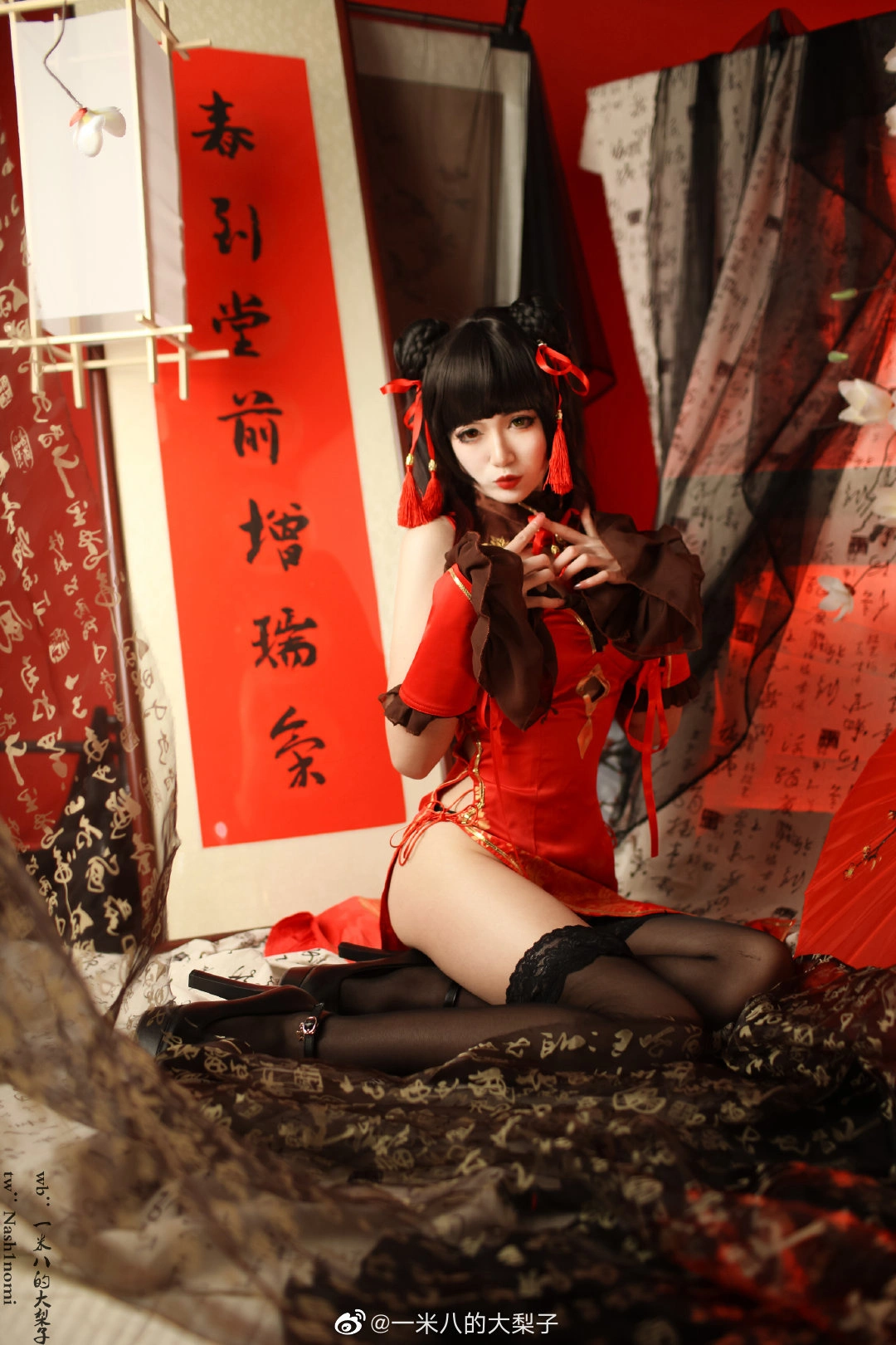 一米八的大梨子 - NO.03 时崎狂三新春旗袍 3
