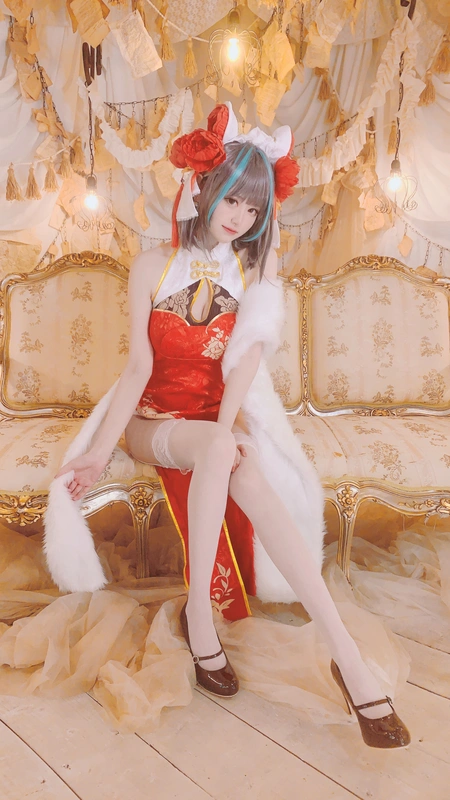 柴郡旗袍cos - 千阳(ちよ)