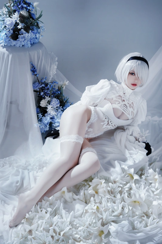 Automataヨルハ二号B型 白いドレス - 半半子