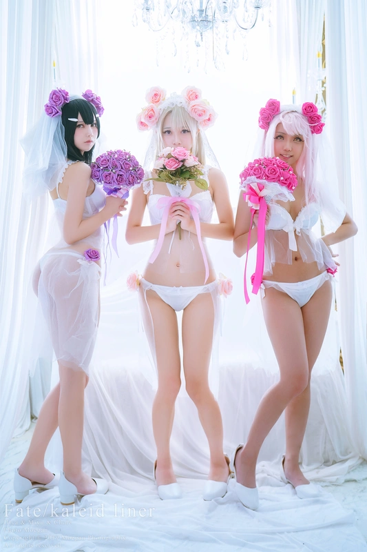 鈴鈴Yakira、鬼姬Oni Hime] Wedding Bikini ver. (Fate kaleid liner プリズマ☆イリヤ) - 沖田凜花Rinka
