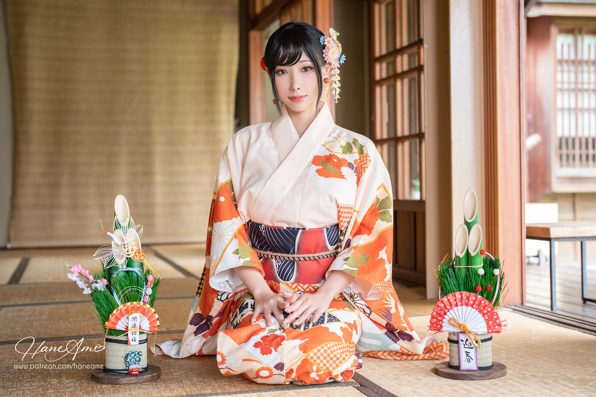 雨波_HaneAme - NO.144 原創_成人式 Original Kimono 2
