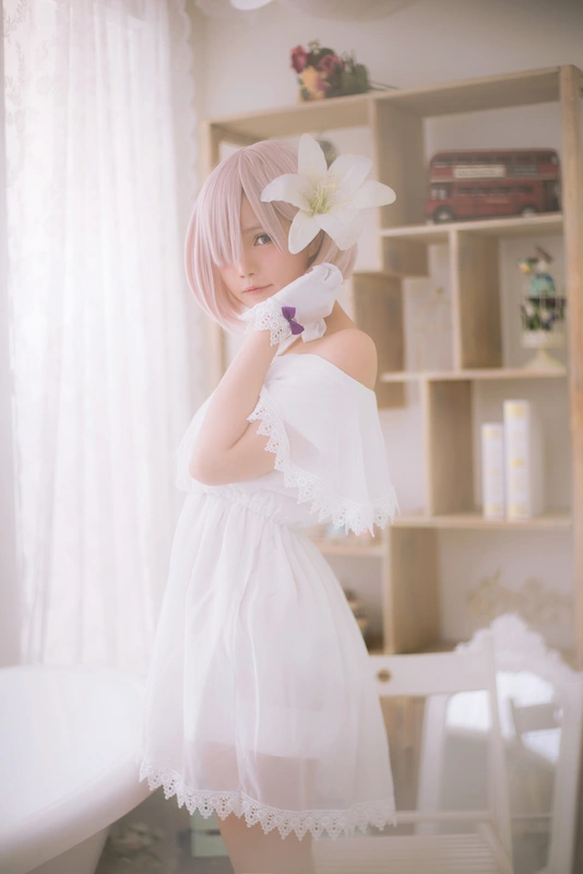 Mashu White Dress - Miu只