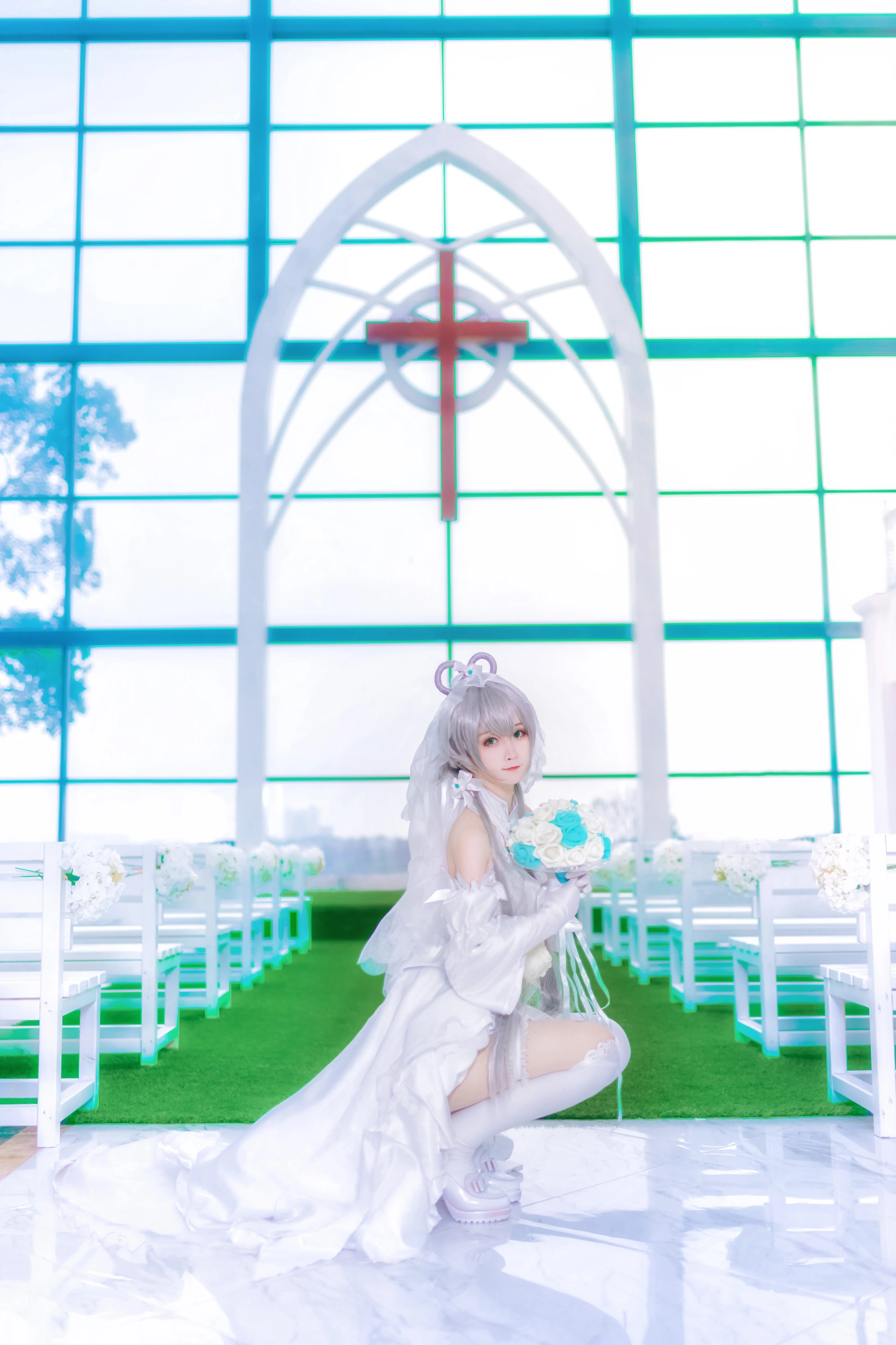 yui金鱼 - NO.09 洛天依婚纱 1